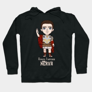 Emperor Nerva's Reign: A Majestic Design Celebrating a Time of Renewal Hoodie